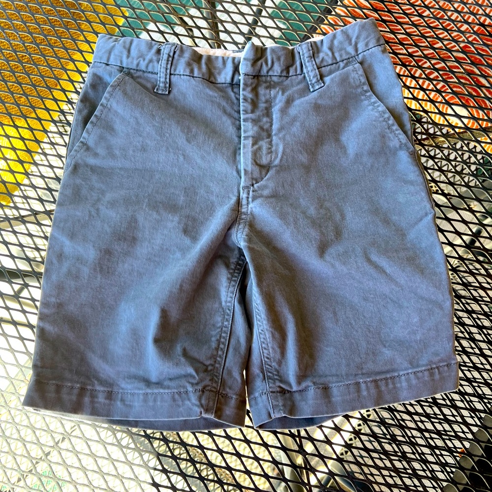 Gap boys gray chino shorts sz 8